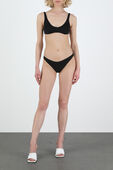 Lumiere Sporty Lurex Bikini in Black